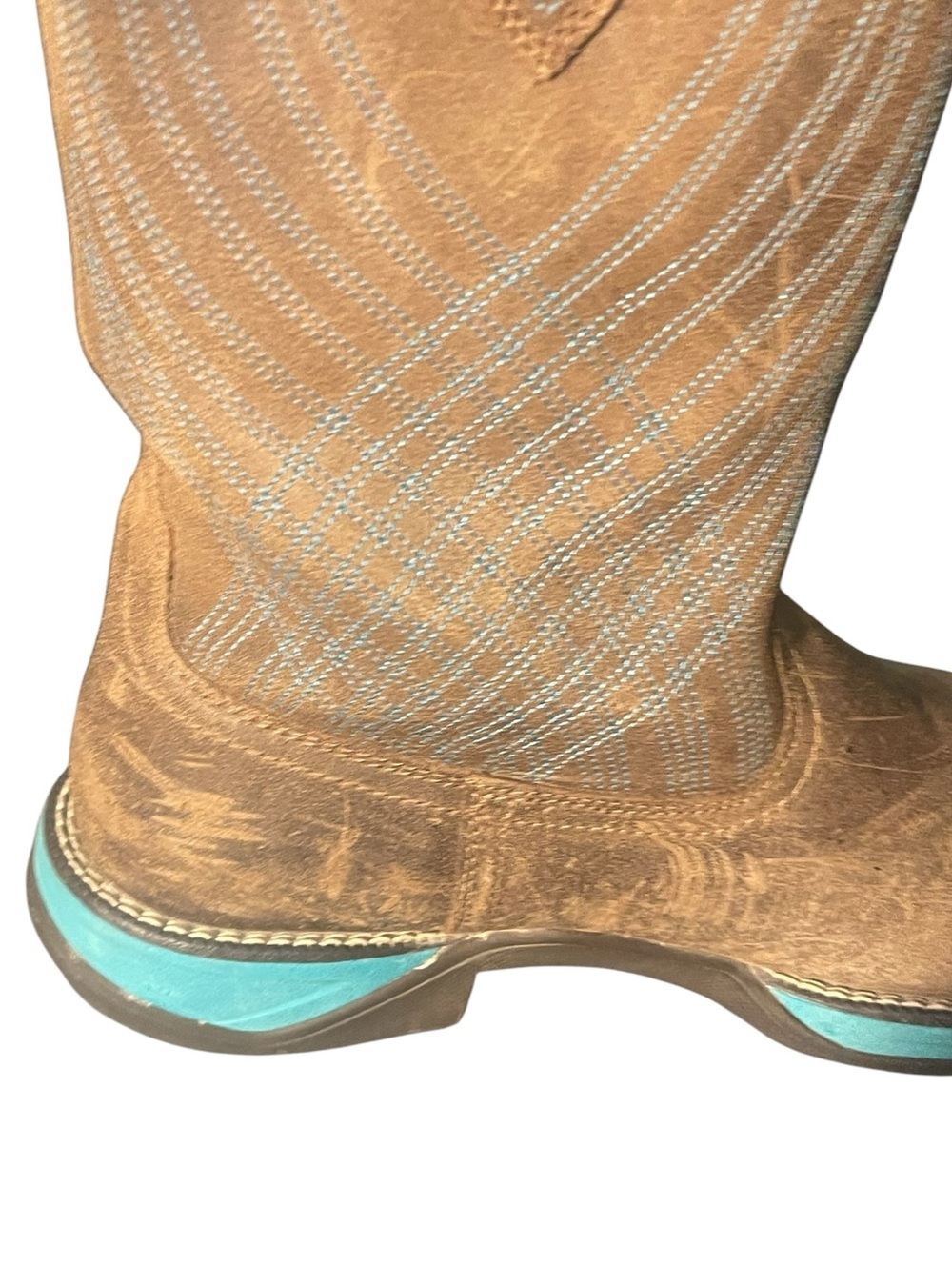 Ariat Anthem Distressed Java brown boots. Size 9B GUC - Picture 14 of 14